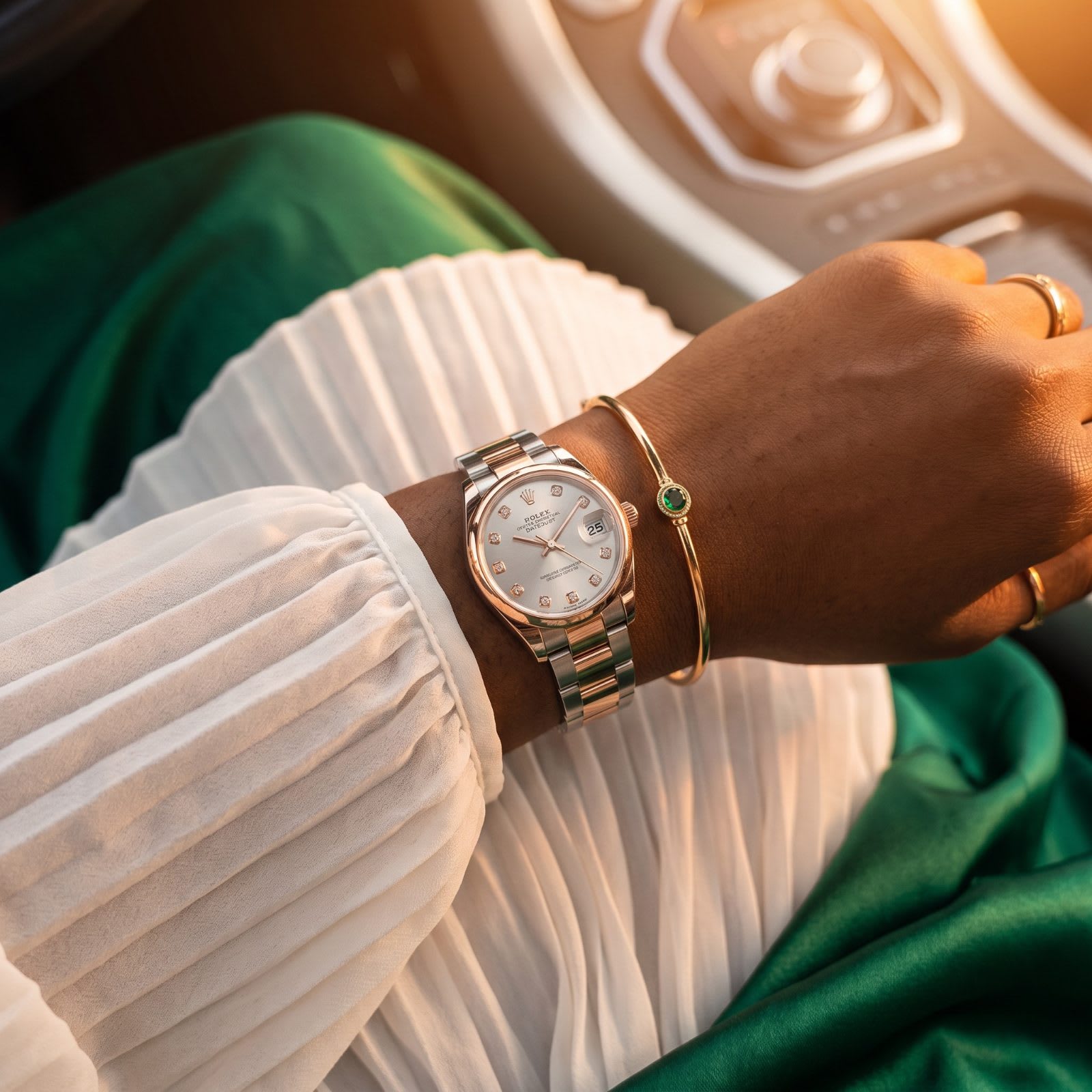 Rolex Oyster Perpetual Datejust M-RGOLD-W view 2