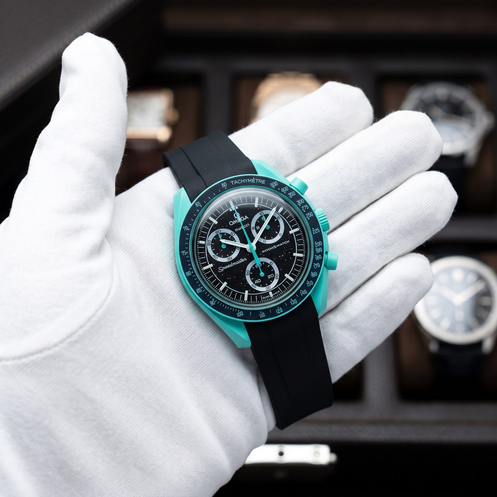 Omega x Swatch MoonSwatch Mission to Uranus Speedmaster - view 1