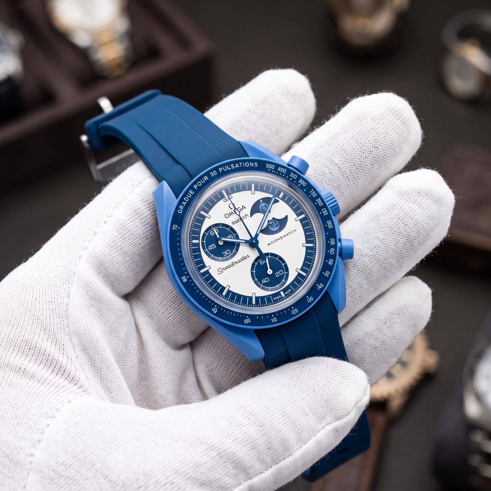 Omega x Swatch Speedmaster MoonSwatch - view 1