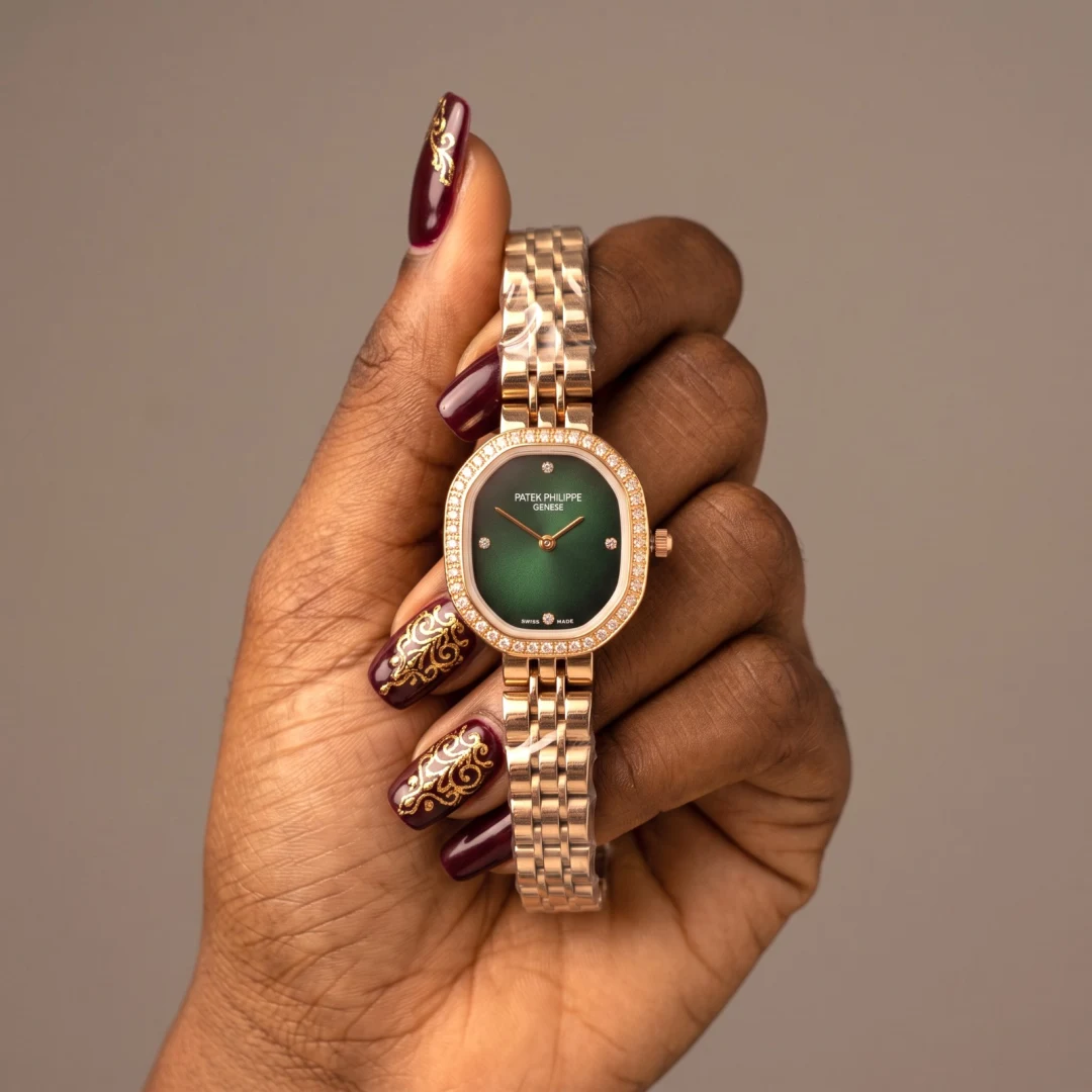 Patek Philippe Geneve Oval Two-Tone Ladies Watch