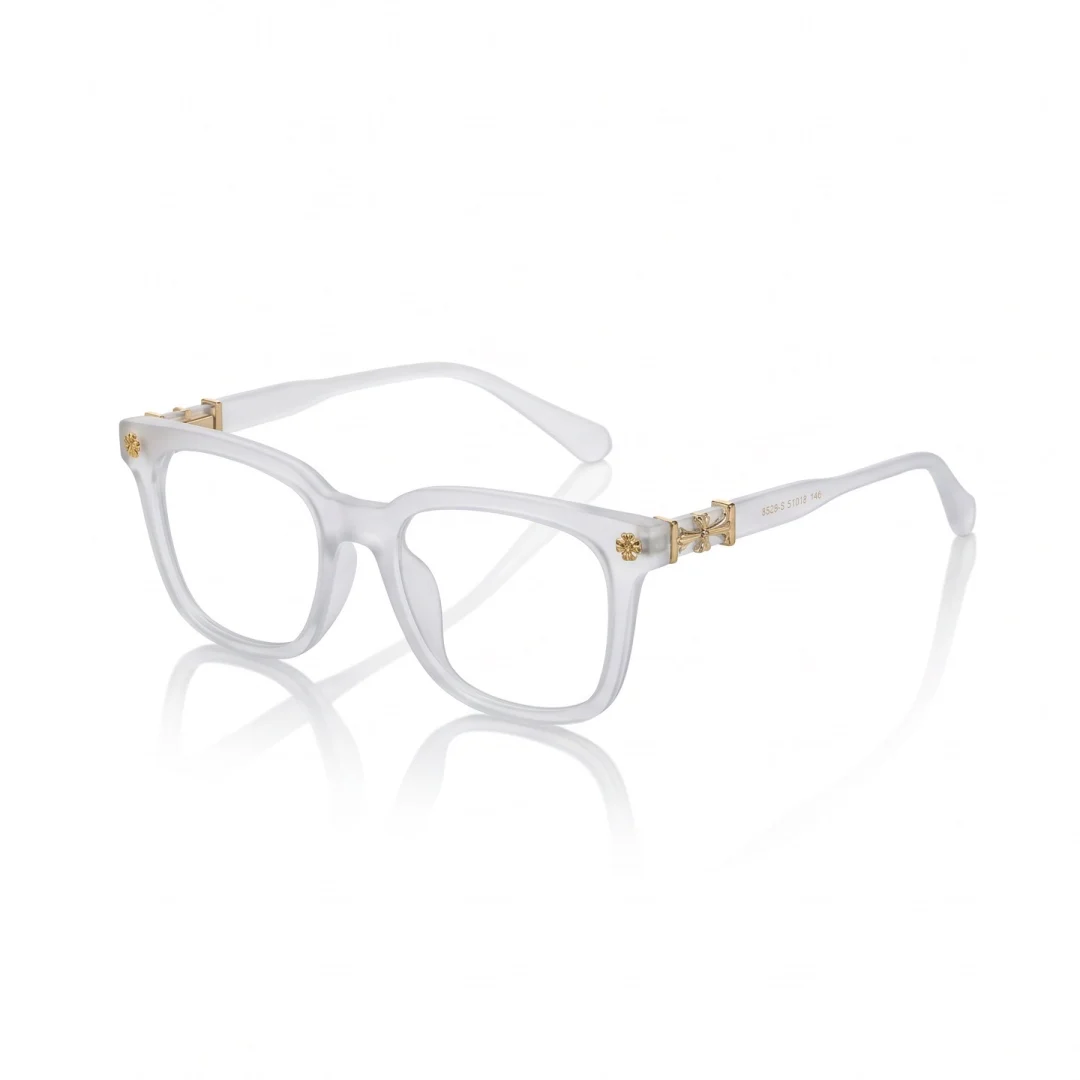 Chrome Hearts Wayfarer Clear-Lens Glasses