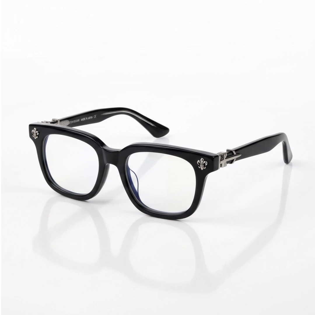 Chrome Hearts Wayfarer Clear-Lens Glasses