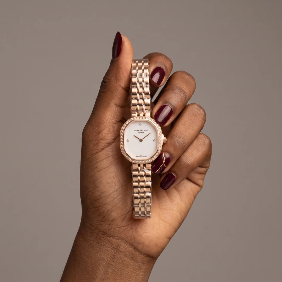Patek Philippe Geneve Oval Two-Tone Ladies Watch