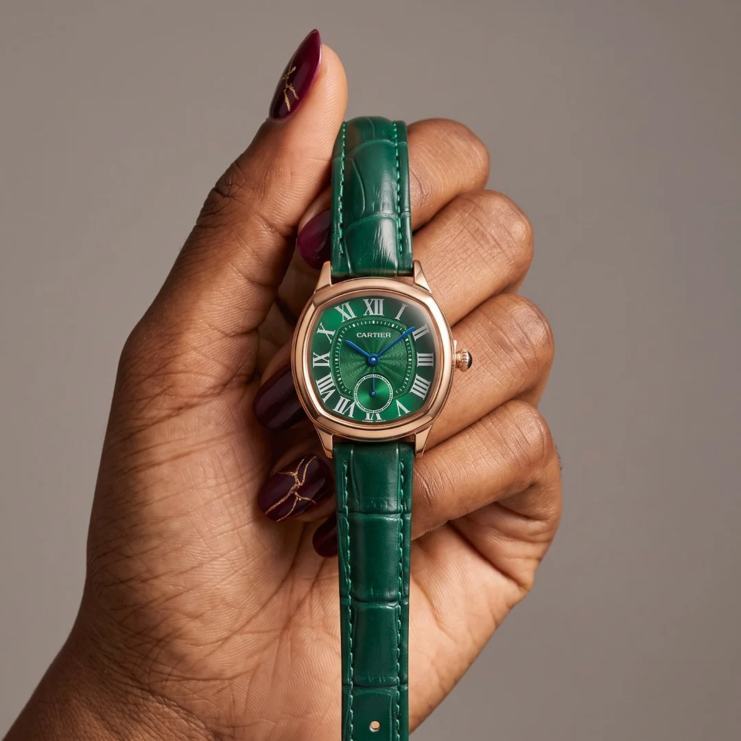 Cartier Drive de Cartier Small Seconds Green Dial