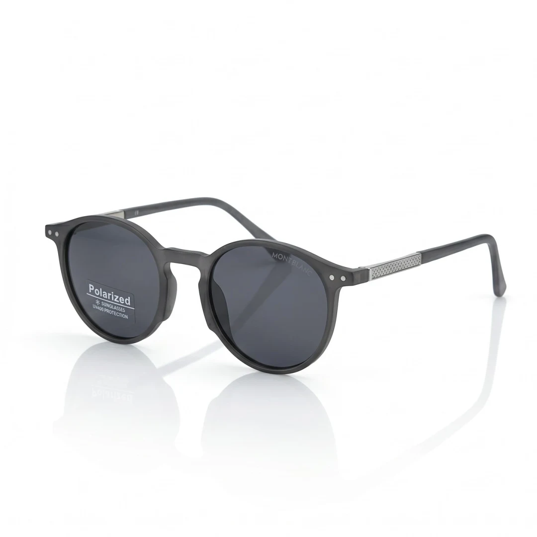 Montblanc Polarized Round Sunglasses