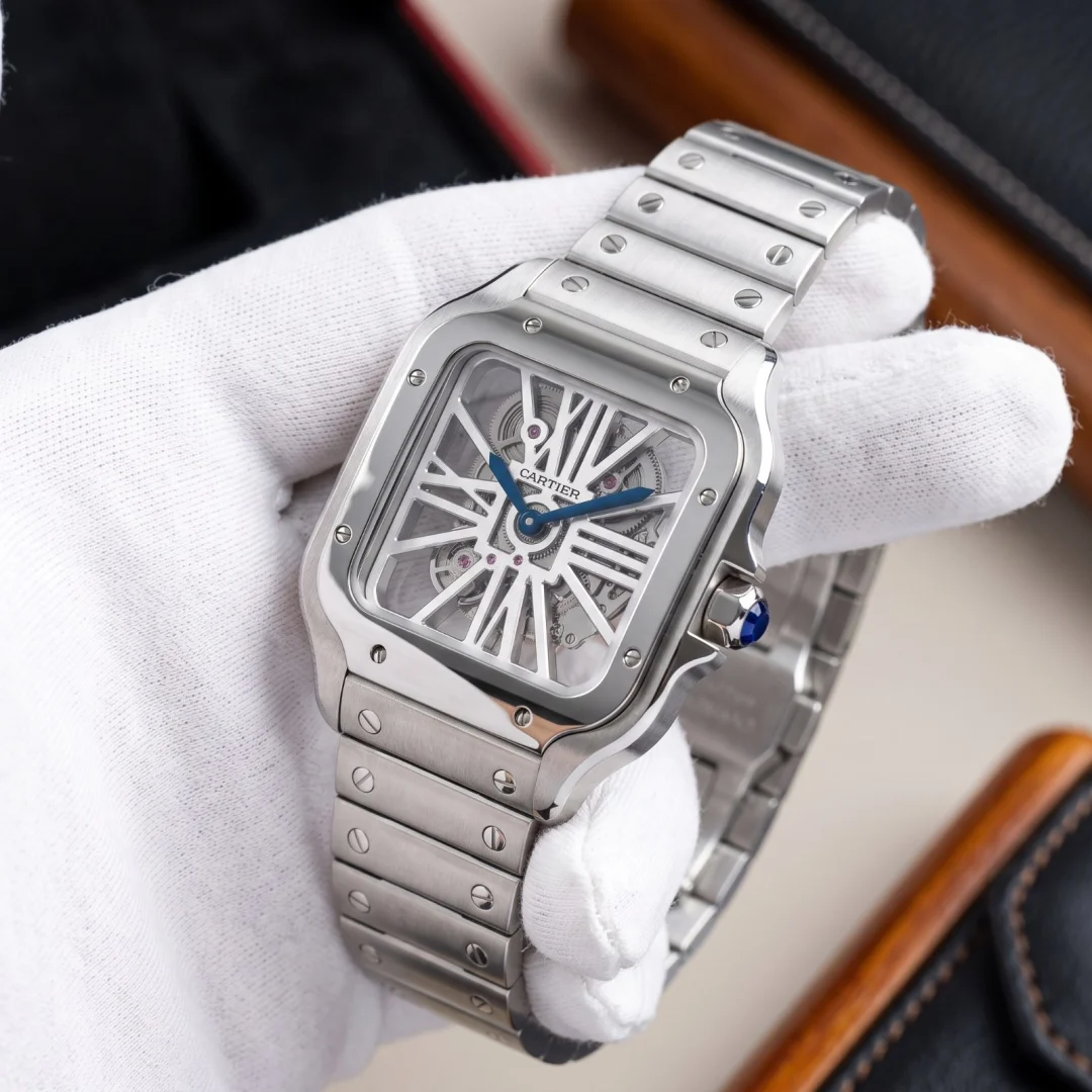 Cartier Santos Skeleton