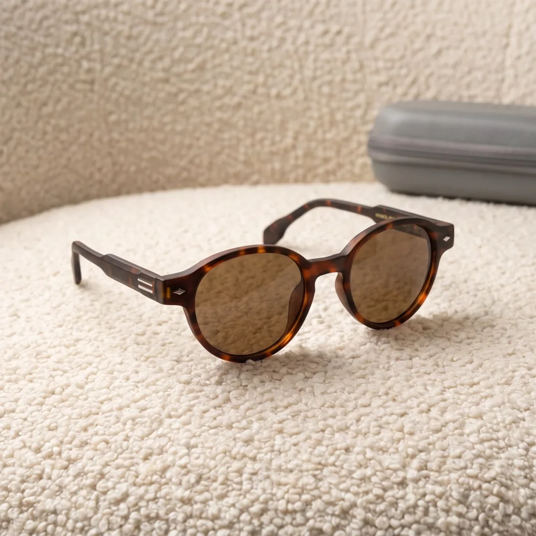 MOSCOT Round Acetate Sunglasses