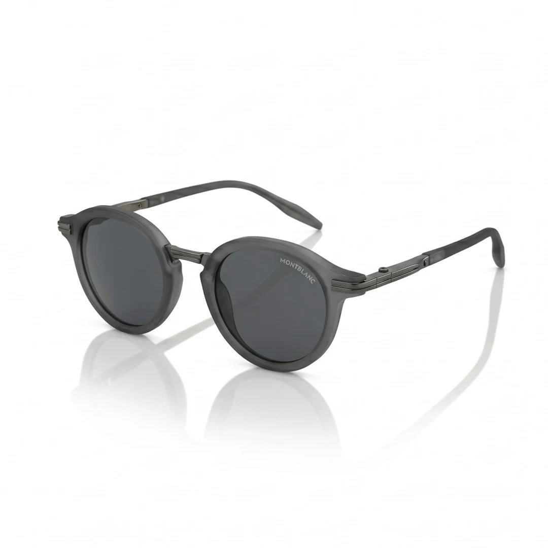 Montblanc Polarized Round Sunglasses