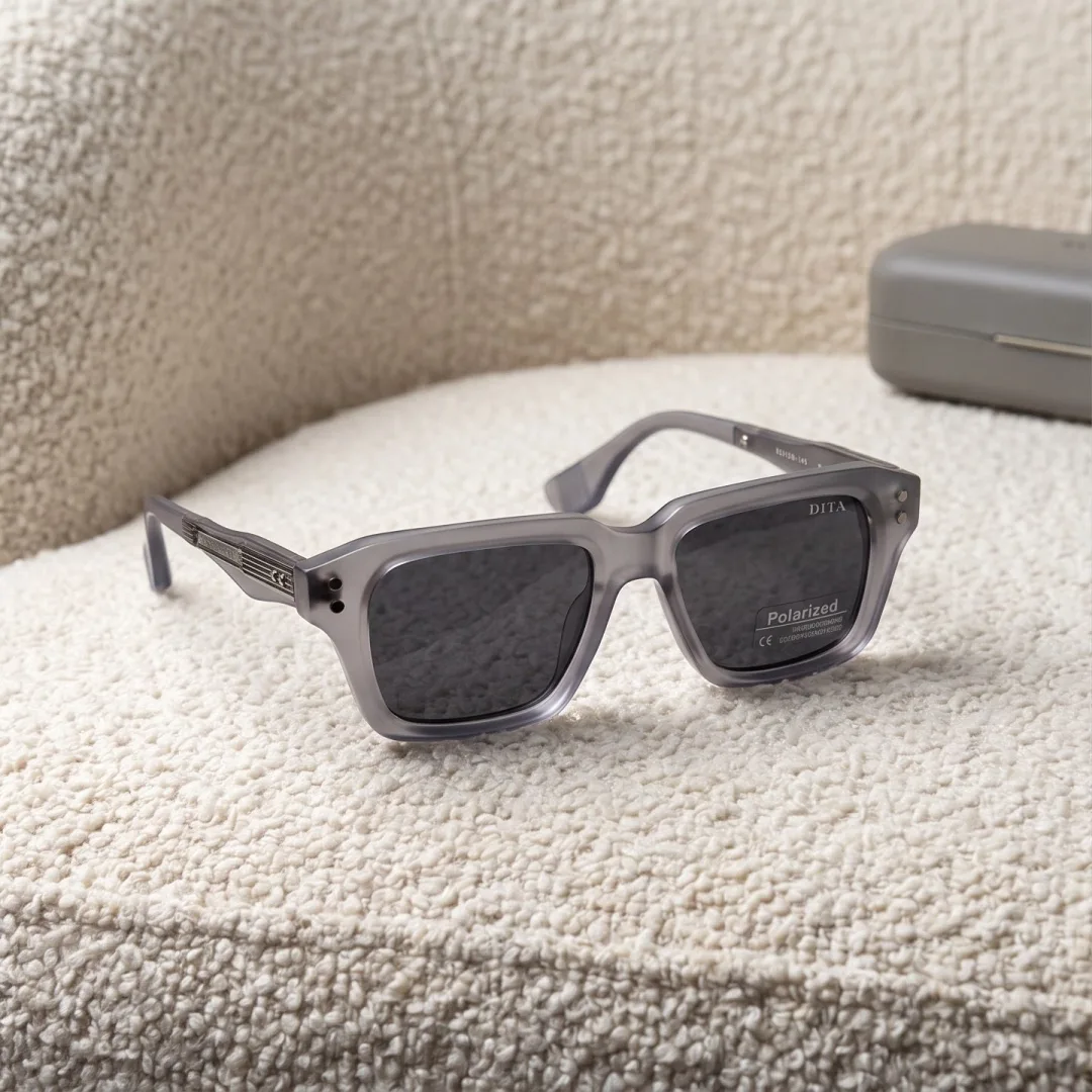 DITA Square Acetate Sunglasses