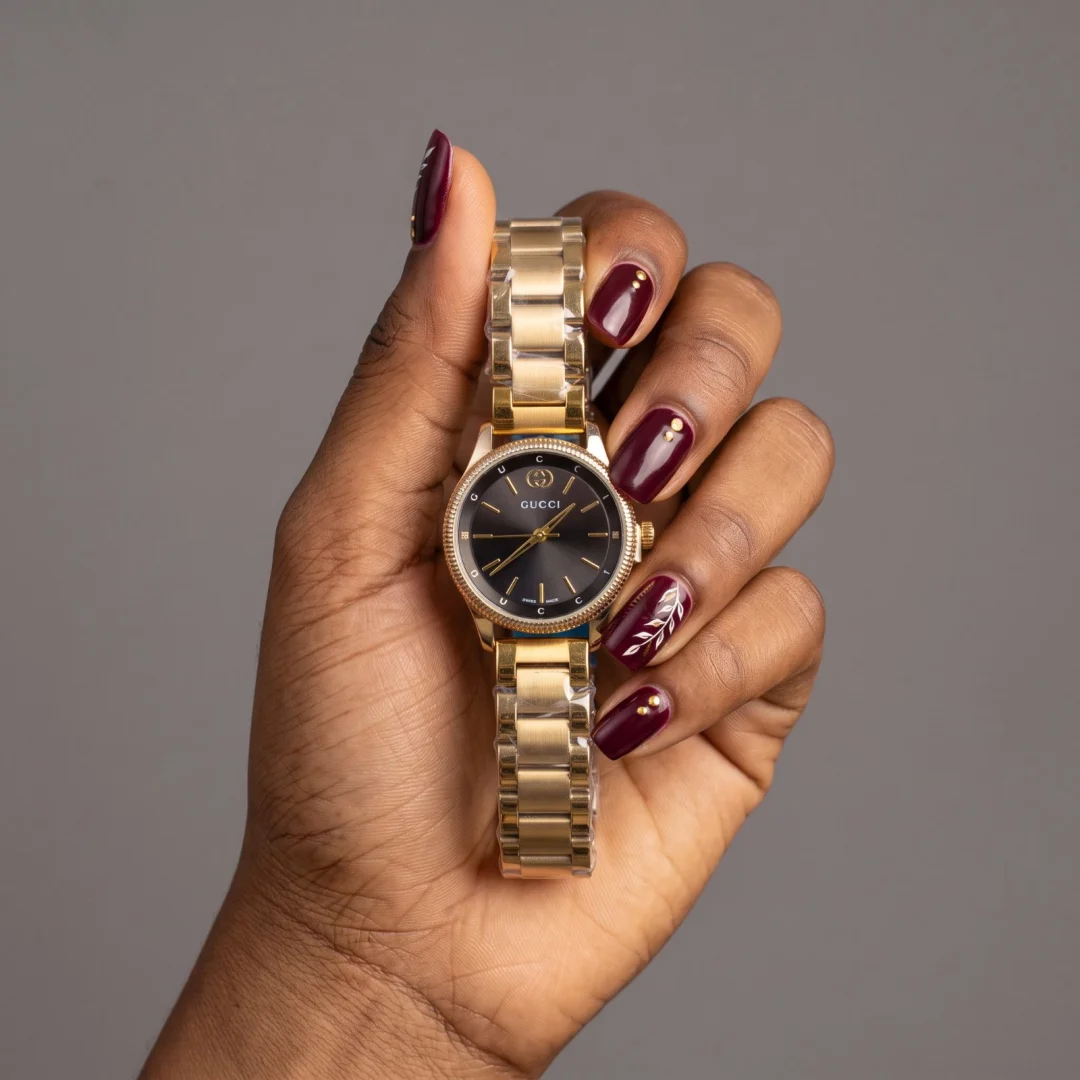 Gucci G-Timeless Gold-Tone Bracelet Watch